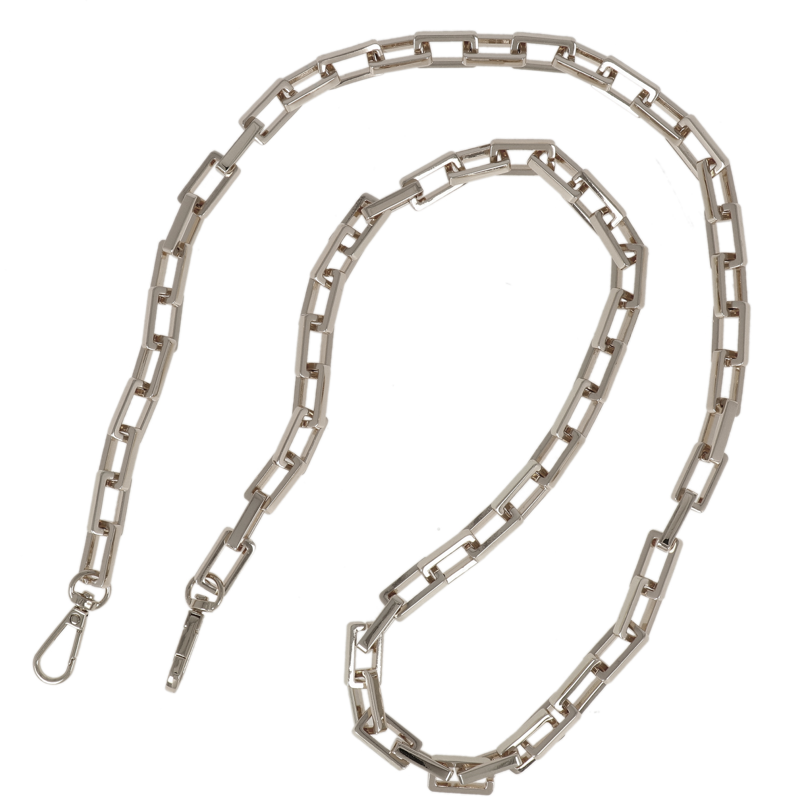 bag chain silver 20x11mm - 110cm | 1pc