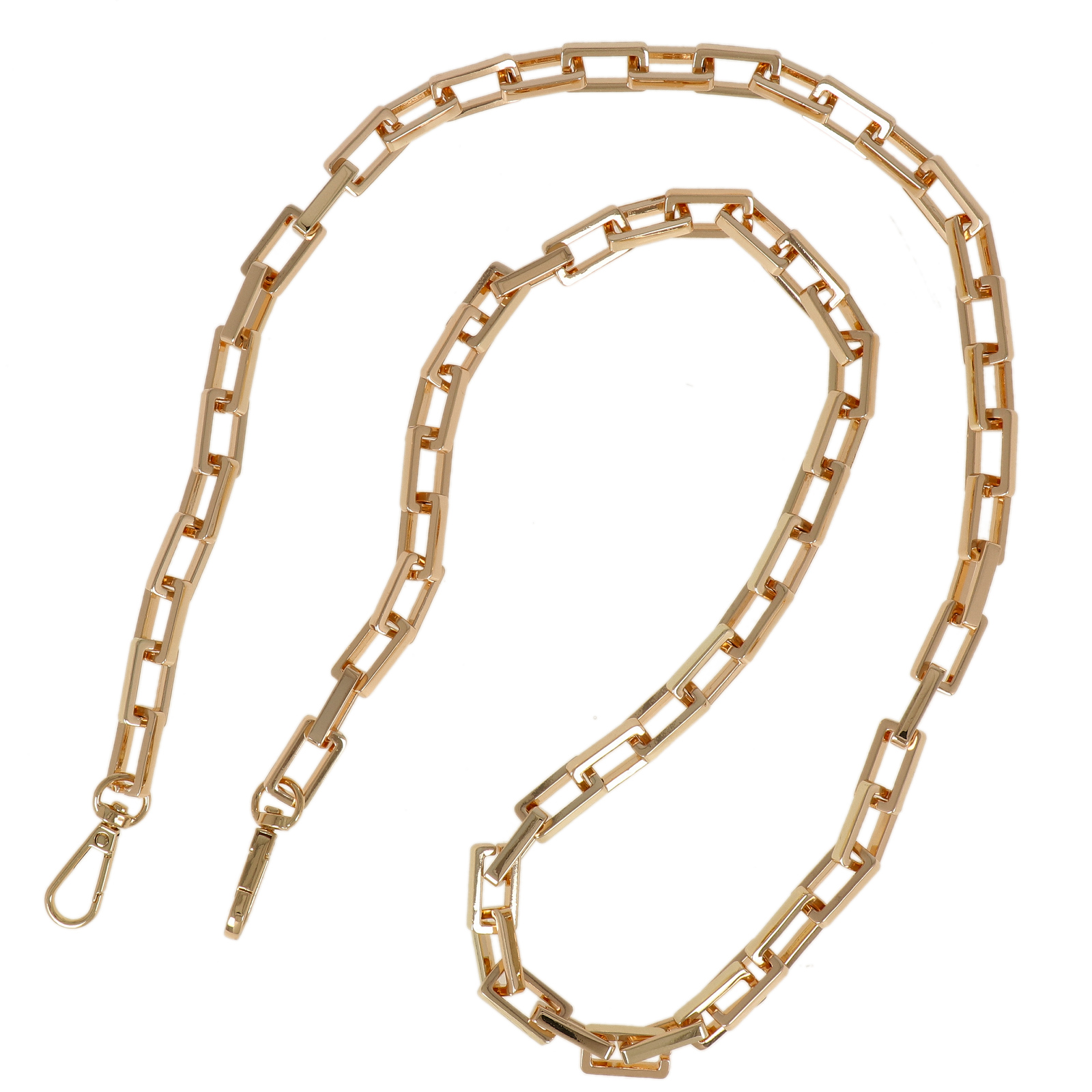 bag chain gold 20x11mm - 110cm | 1pc