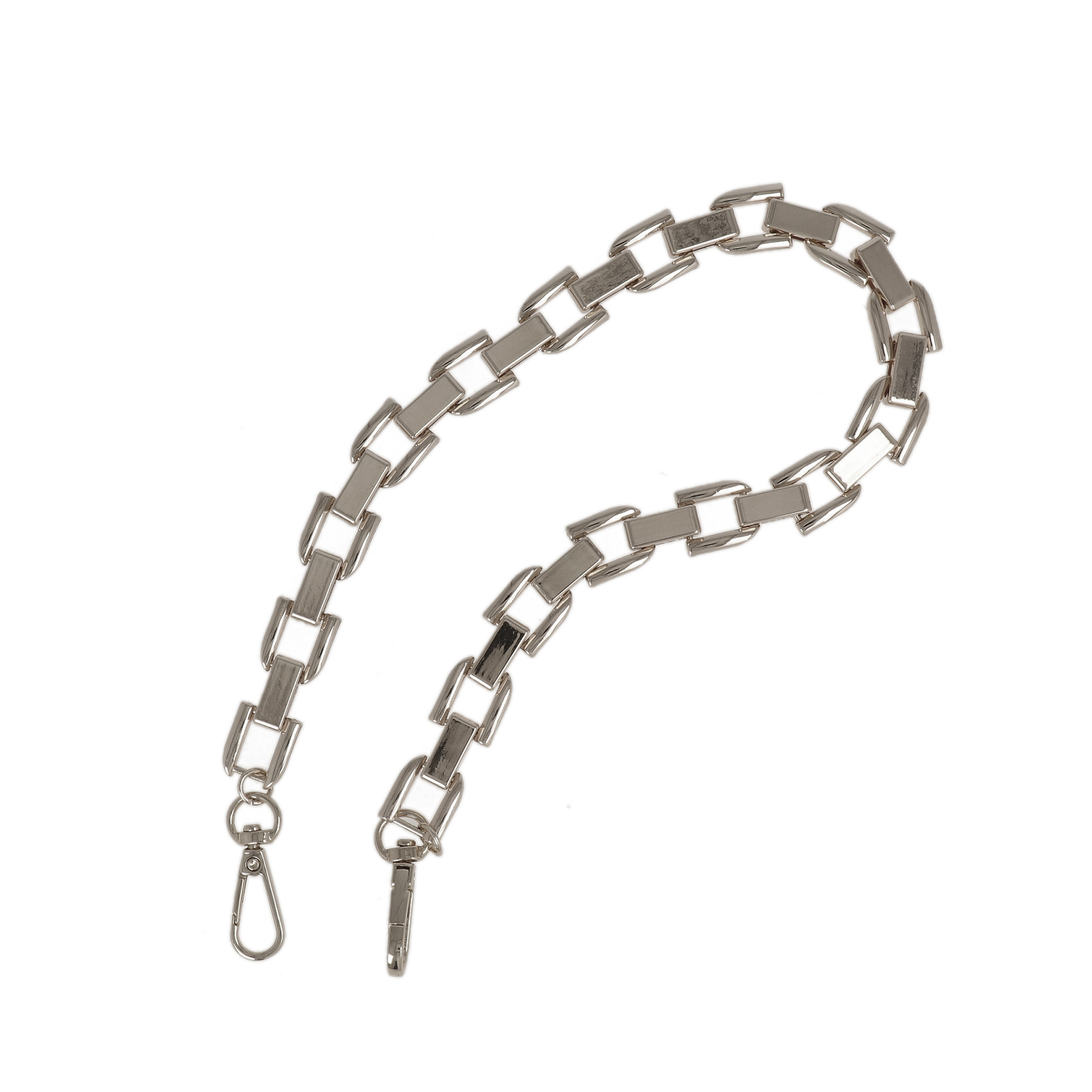 bag chain silver 18x16mm - 50cm | 1pc