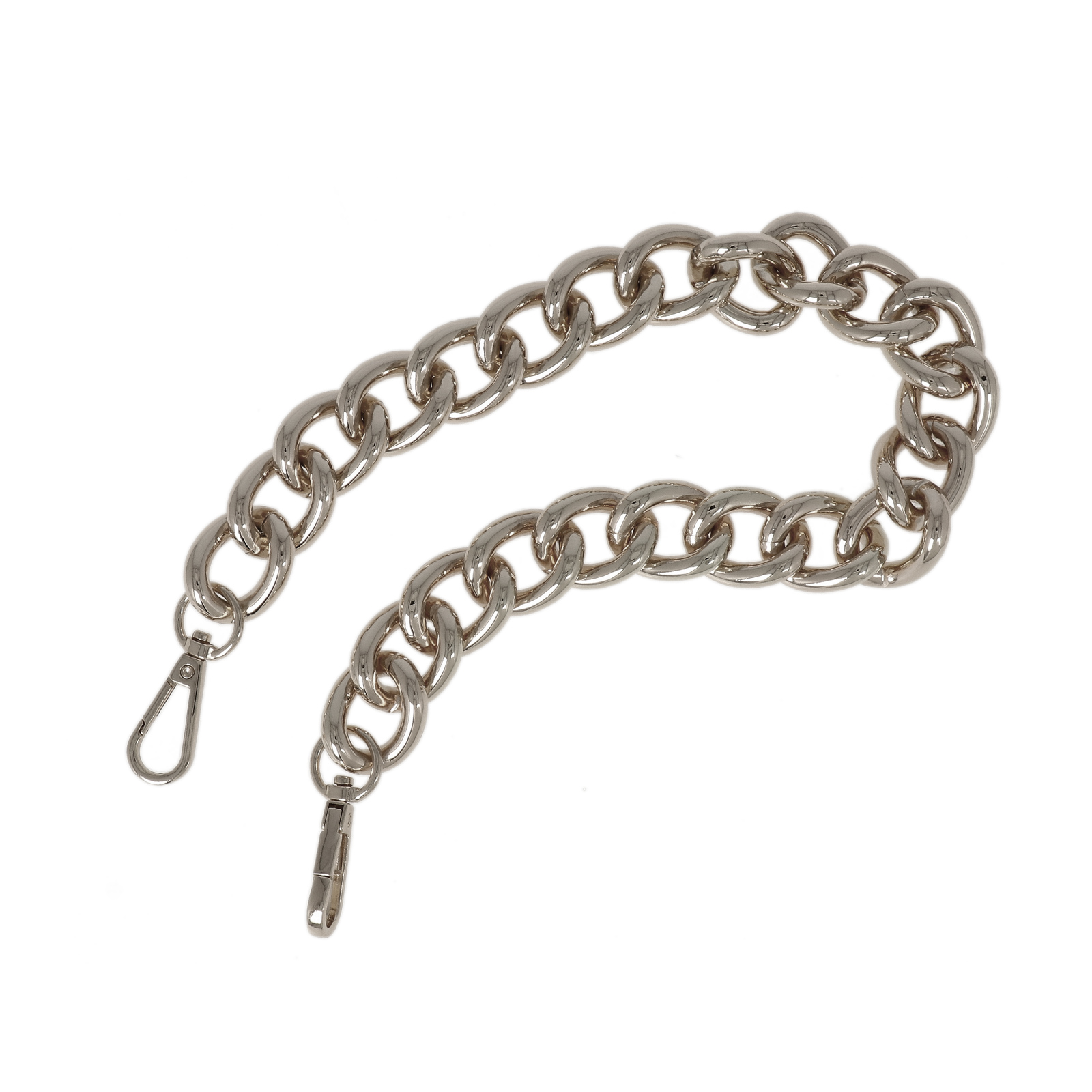 bag chain silver 30x24mm - 50cm | 1pc