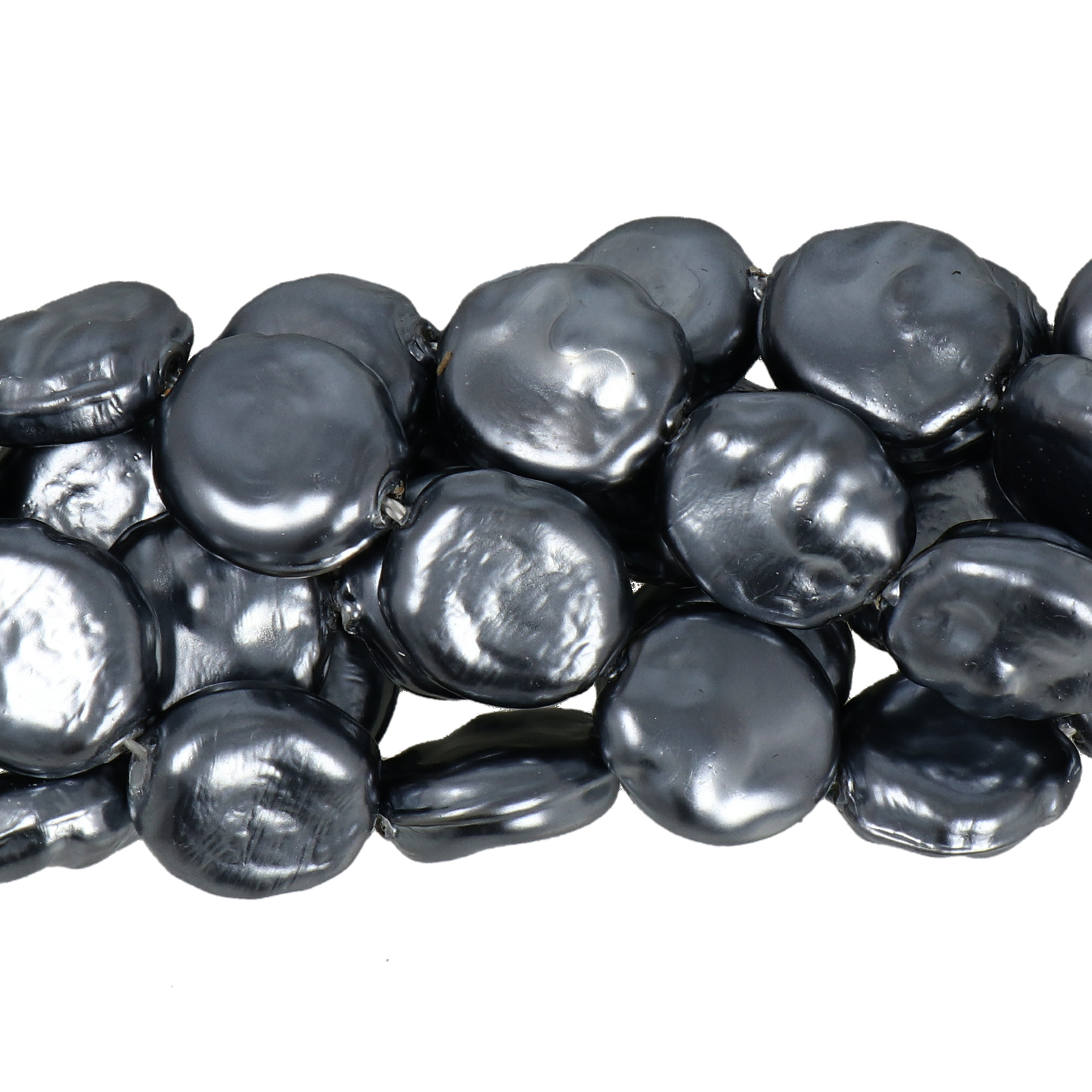 shell pearl beads thaiti coin 14mm | 4pc