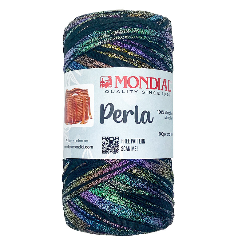 perla mondial - black (375) - 200g (80mt) | 1pc