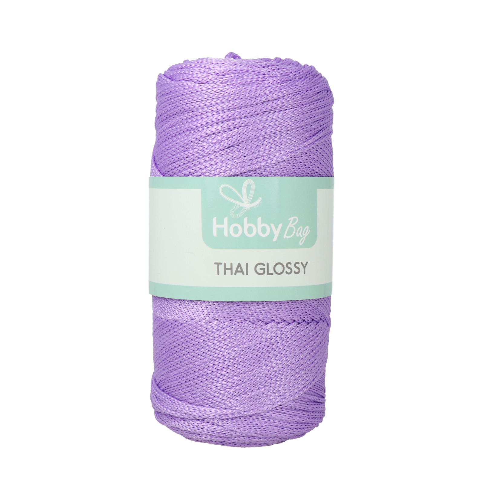 hobbybag thai glossy kord - lila - 250gr (250mt) | 1st