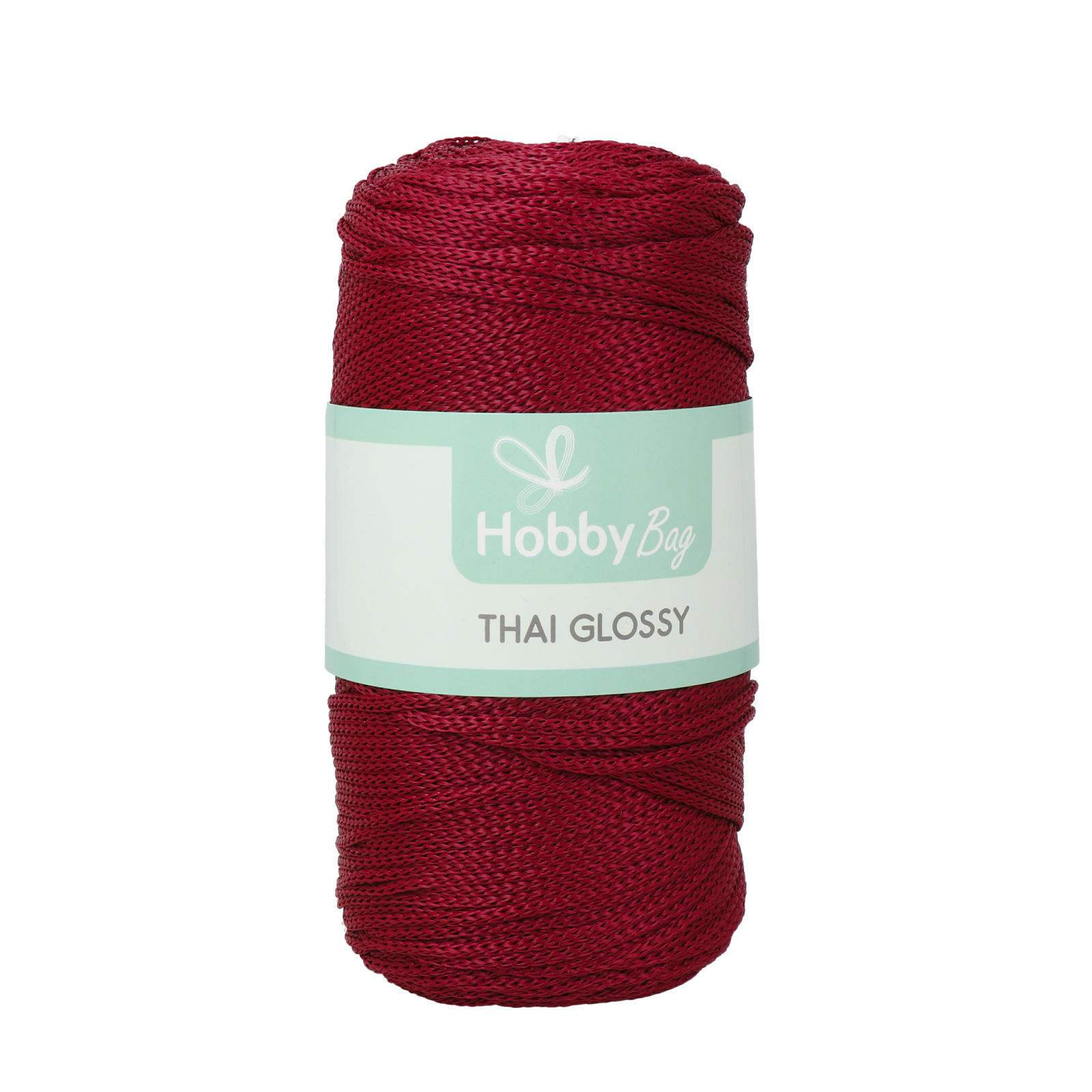 hobbybag thai glossy kord - amarant - 250gr (250mt) | 1st