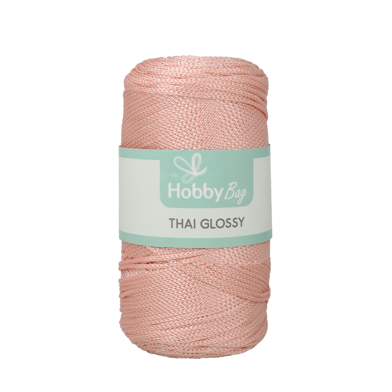 hobbybag thai glossy kord - hellrose- 250gr (250mt) | 1st