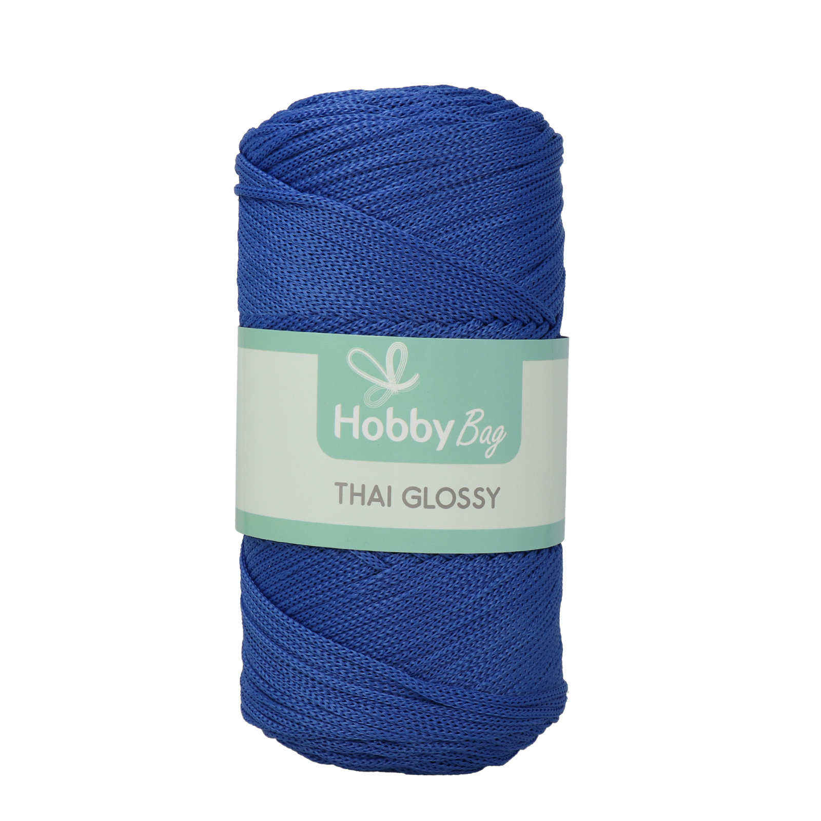hobbybag thai glossy cord - bluette - 250gr (250mt) | 1pc