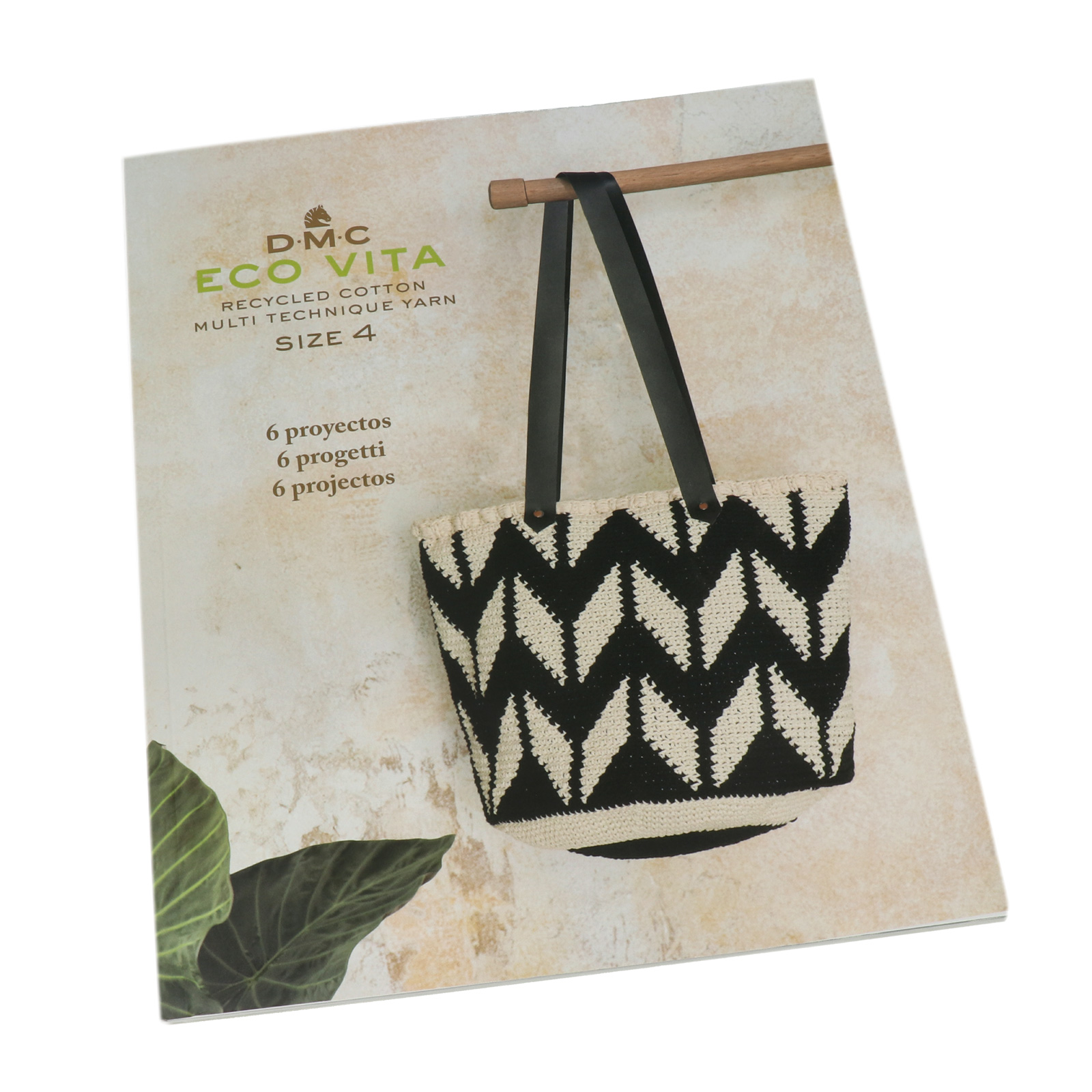 eco vita book - recycled cotton multi technique yarn size 4 - 6 projekte | 1st