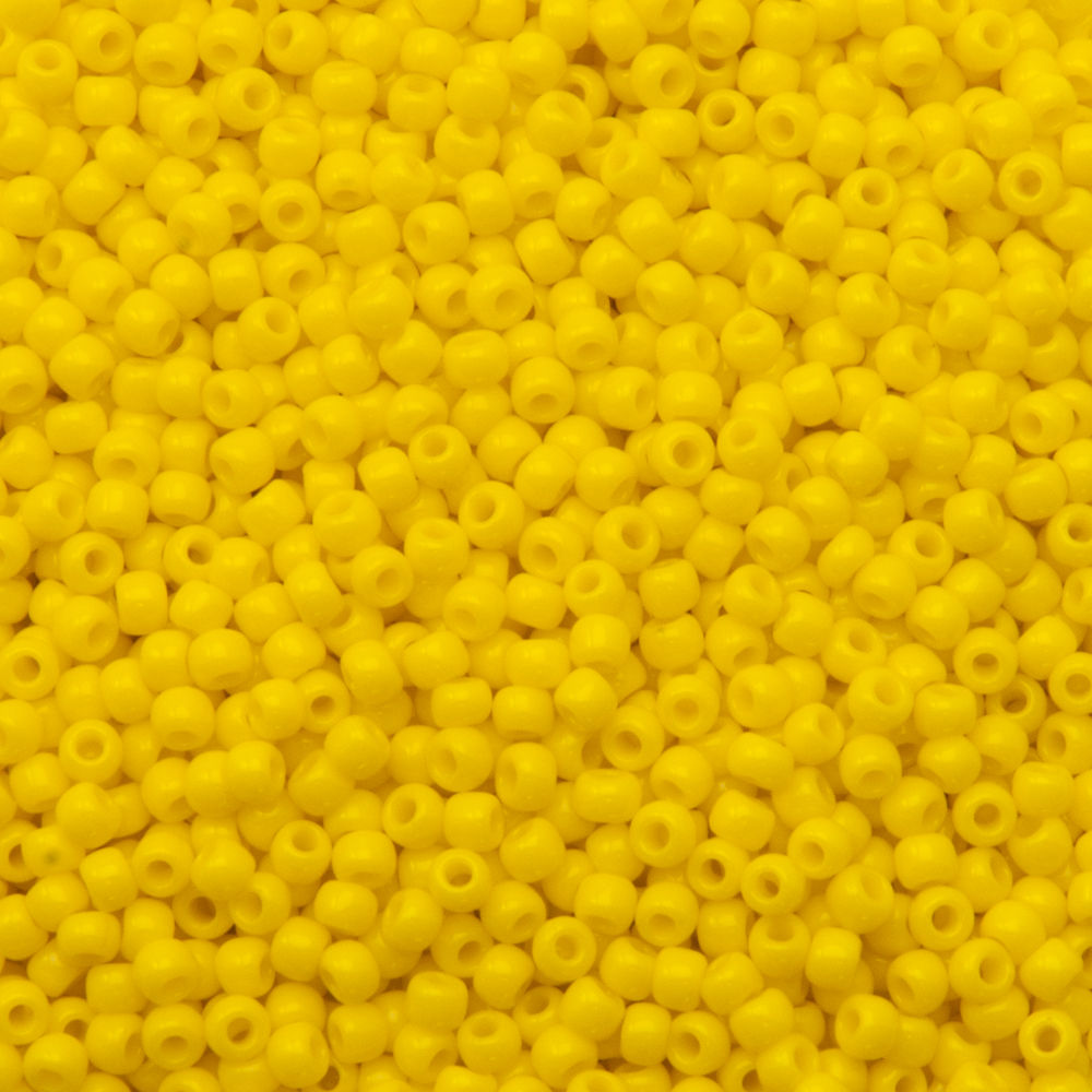 rocaille toho seed beads 11/0 opaque sunshine (42b) | 10gr