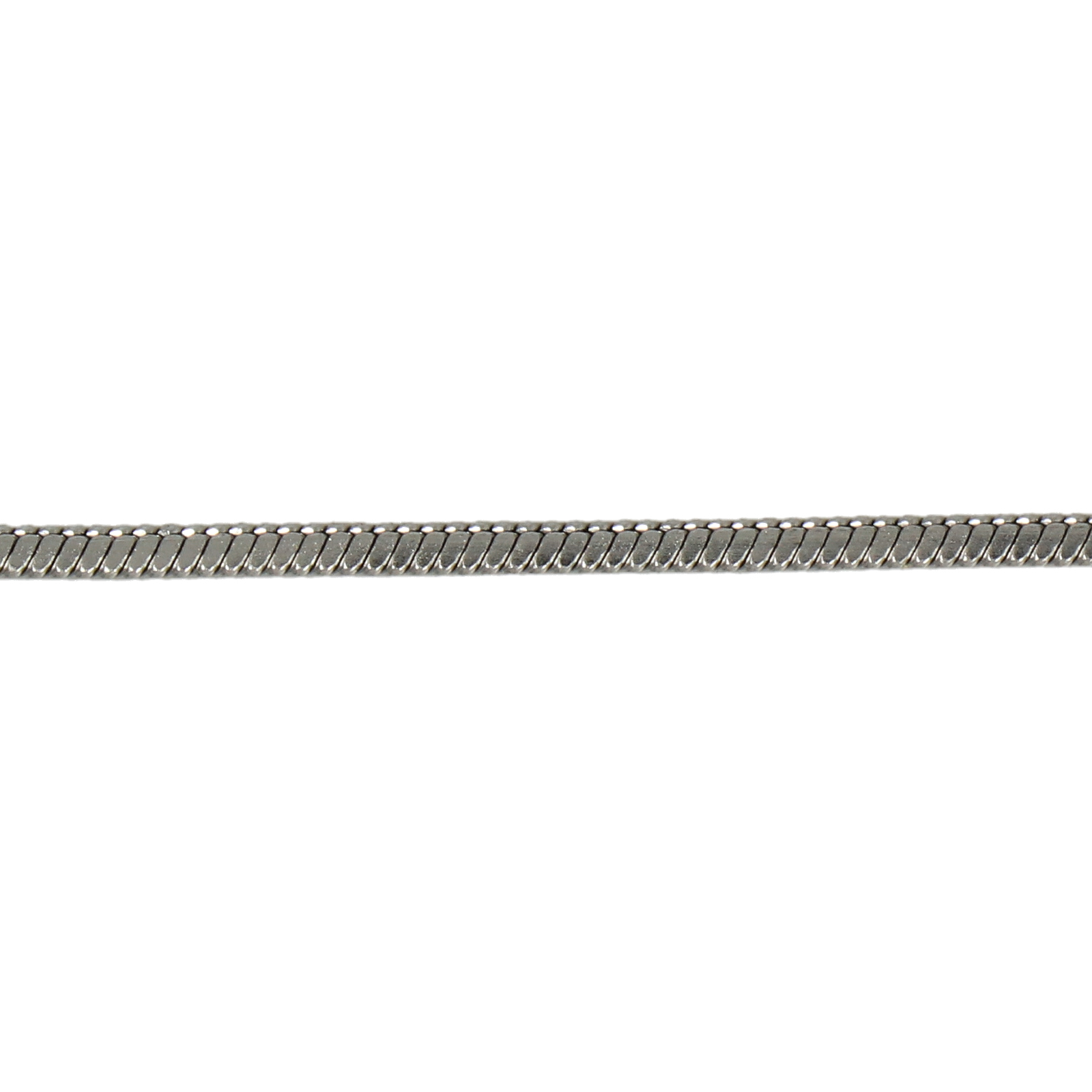 stainless steel square cord chain 1,5mm | 1mt