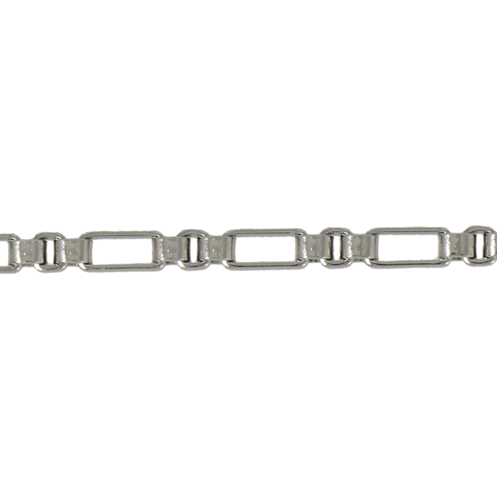 stainless steel chain venetian 3+1 3x2,5mm / 6x3mm | 1mt