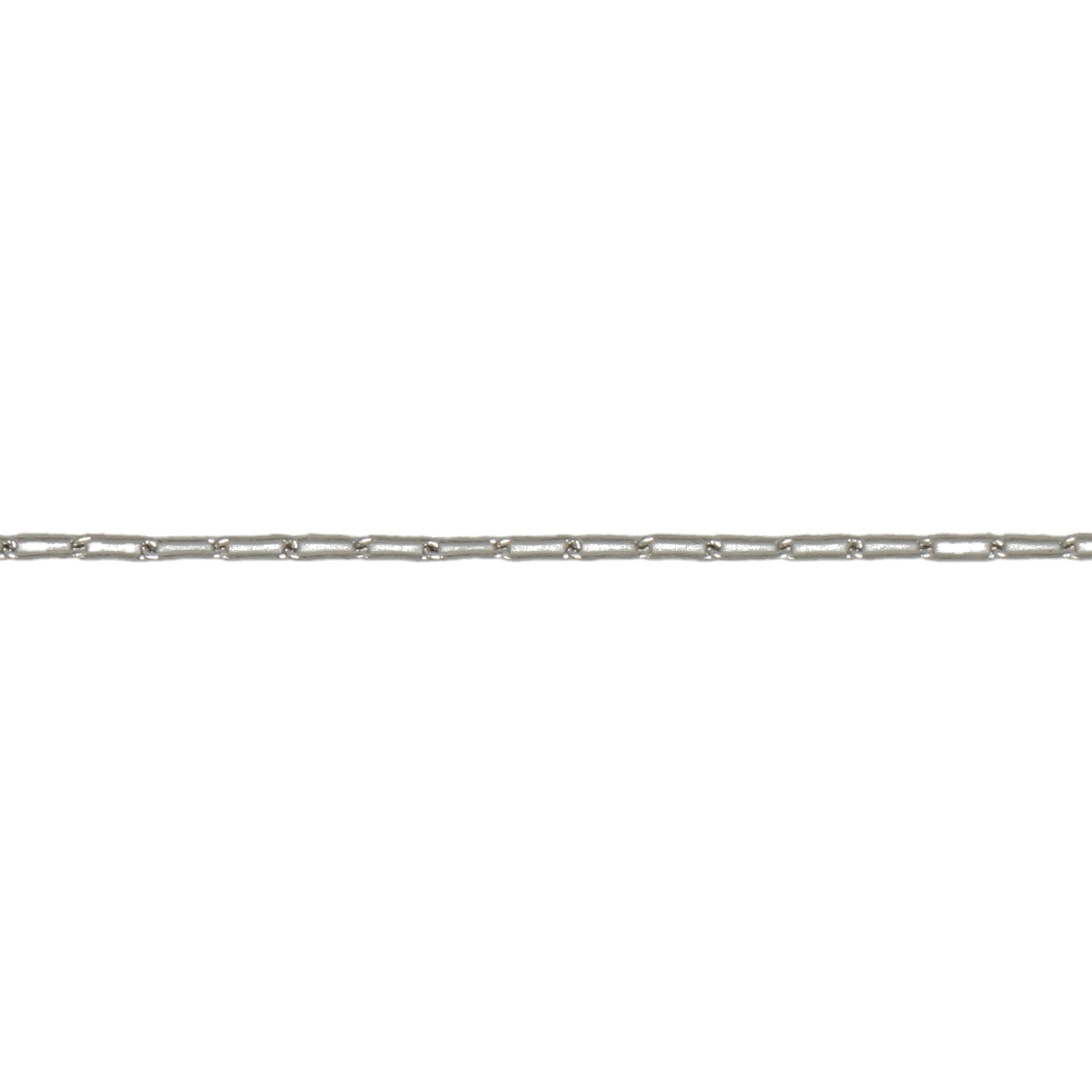 stainless steel rectangle cable chain 2,6x1,2mm | 1mt