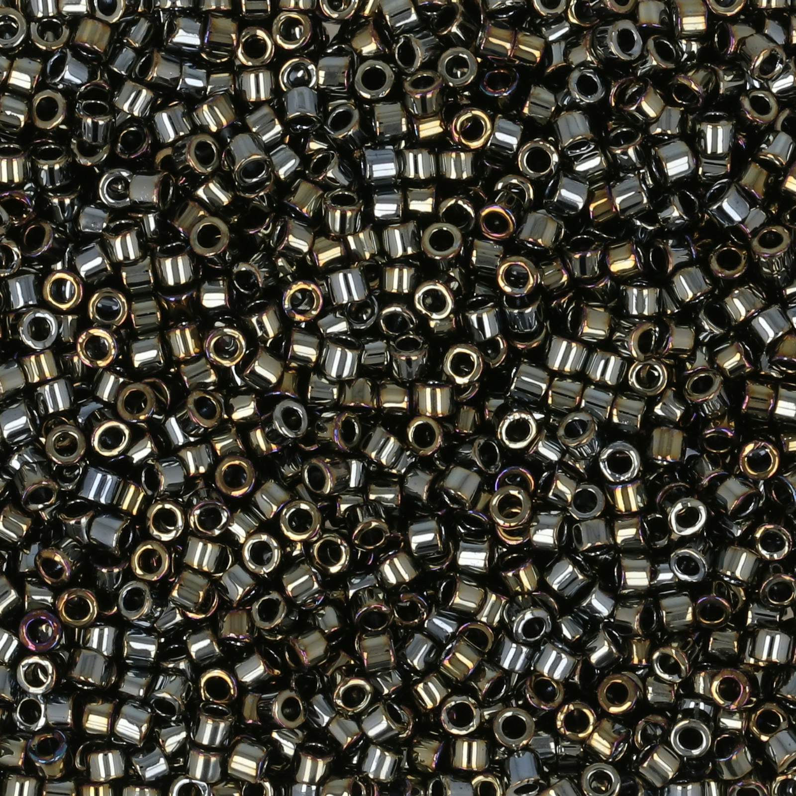 miyuki delica 11/0 - metallic dark steel | 8gr