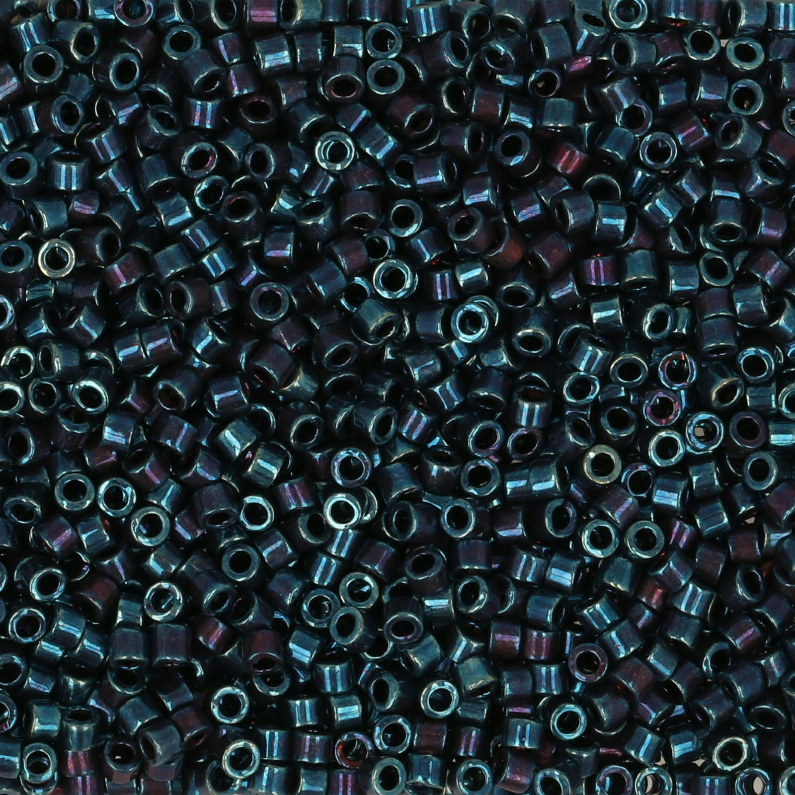miyuki delica 11/0 - metallic iris dark wine/blueberry | 8gr
