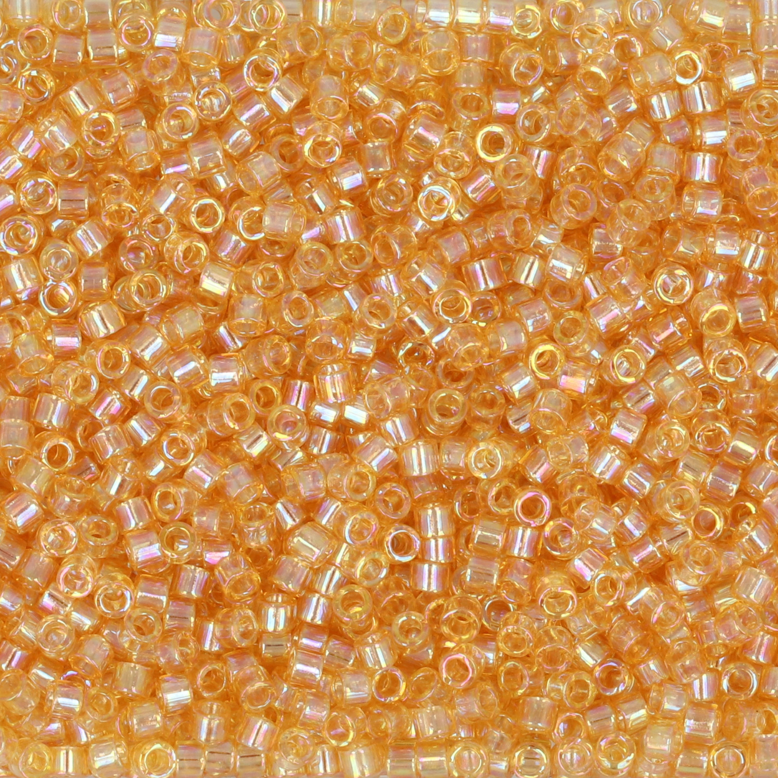 miyuki delica 11/0 - transparent light amber ab | 8gr
