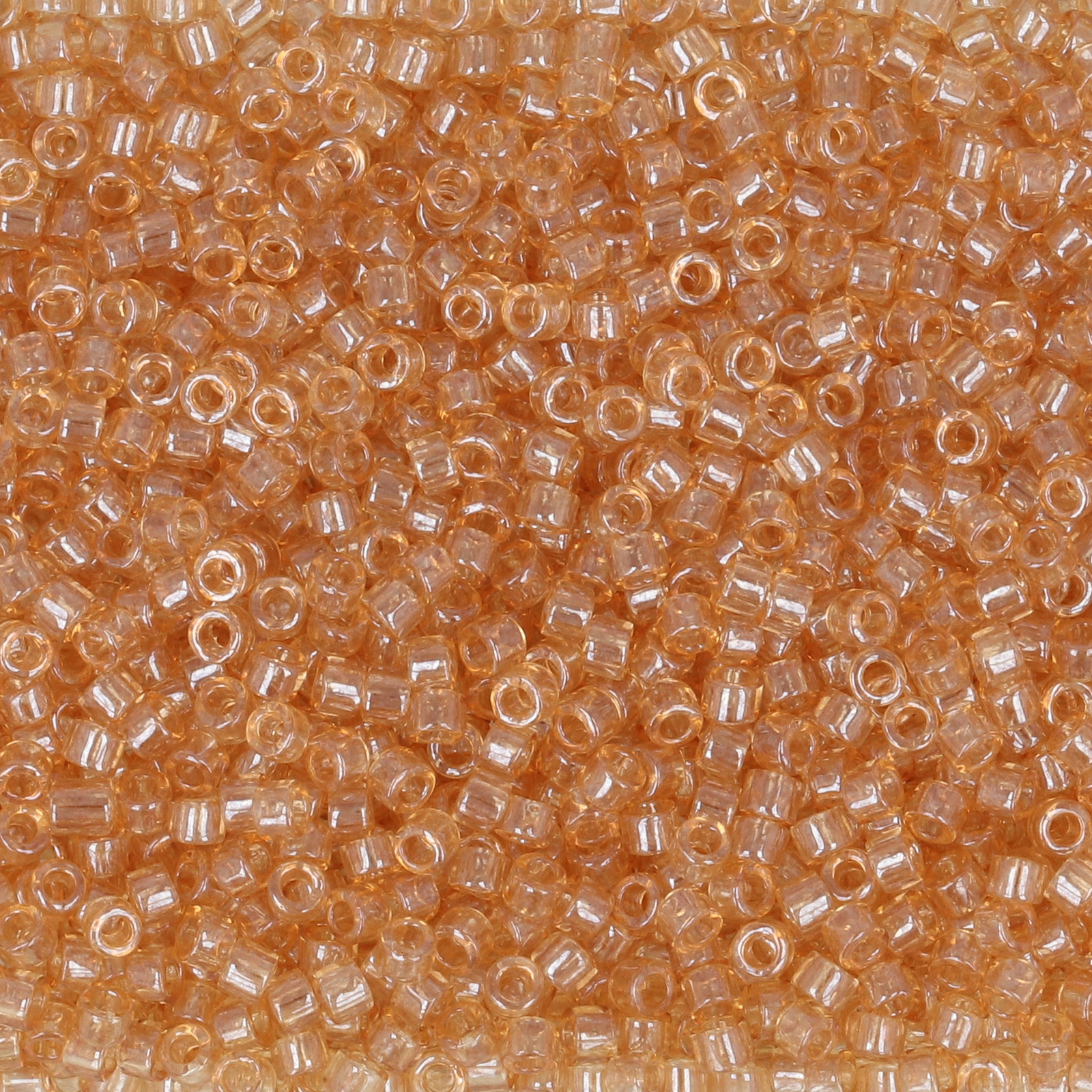 miyuki delica 11/0 - transparent light topaz luster | 8gr
