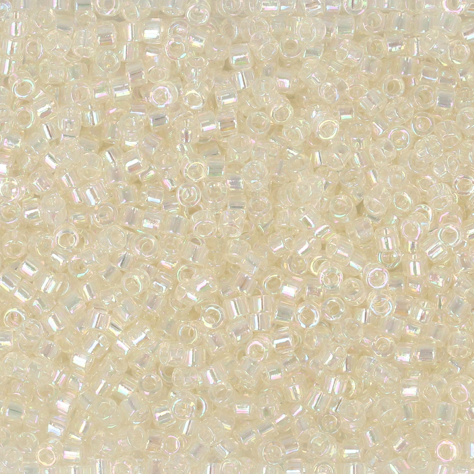 miyuki delica 11/0 - transparent cream crystal | 8gr