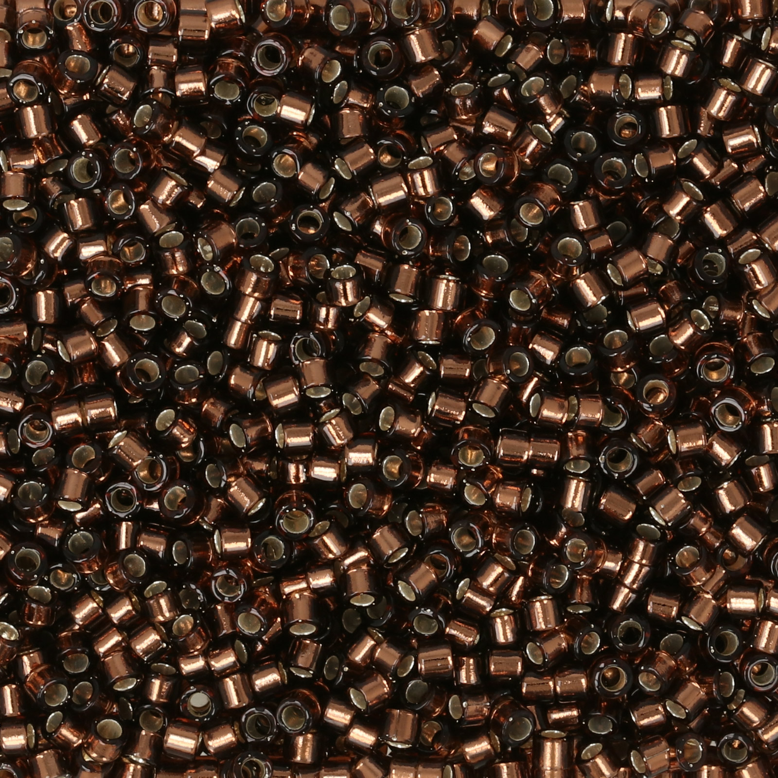 miyuki delica 11/0 - silver-lined brown | 8gr
