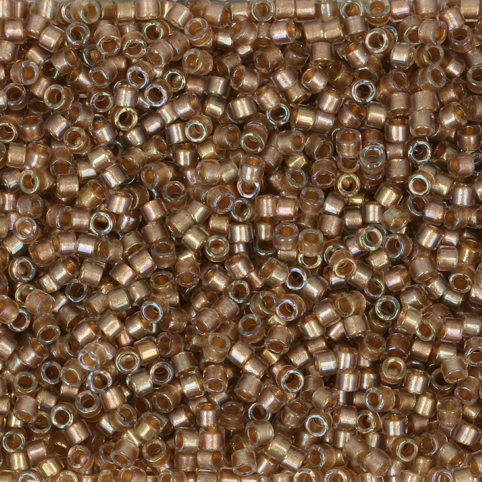 miyuki delica 11/0 - fancy lined champagne | 8gr