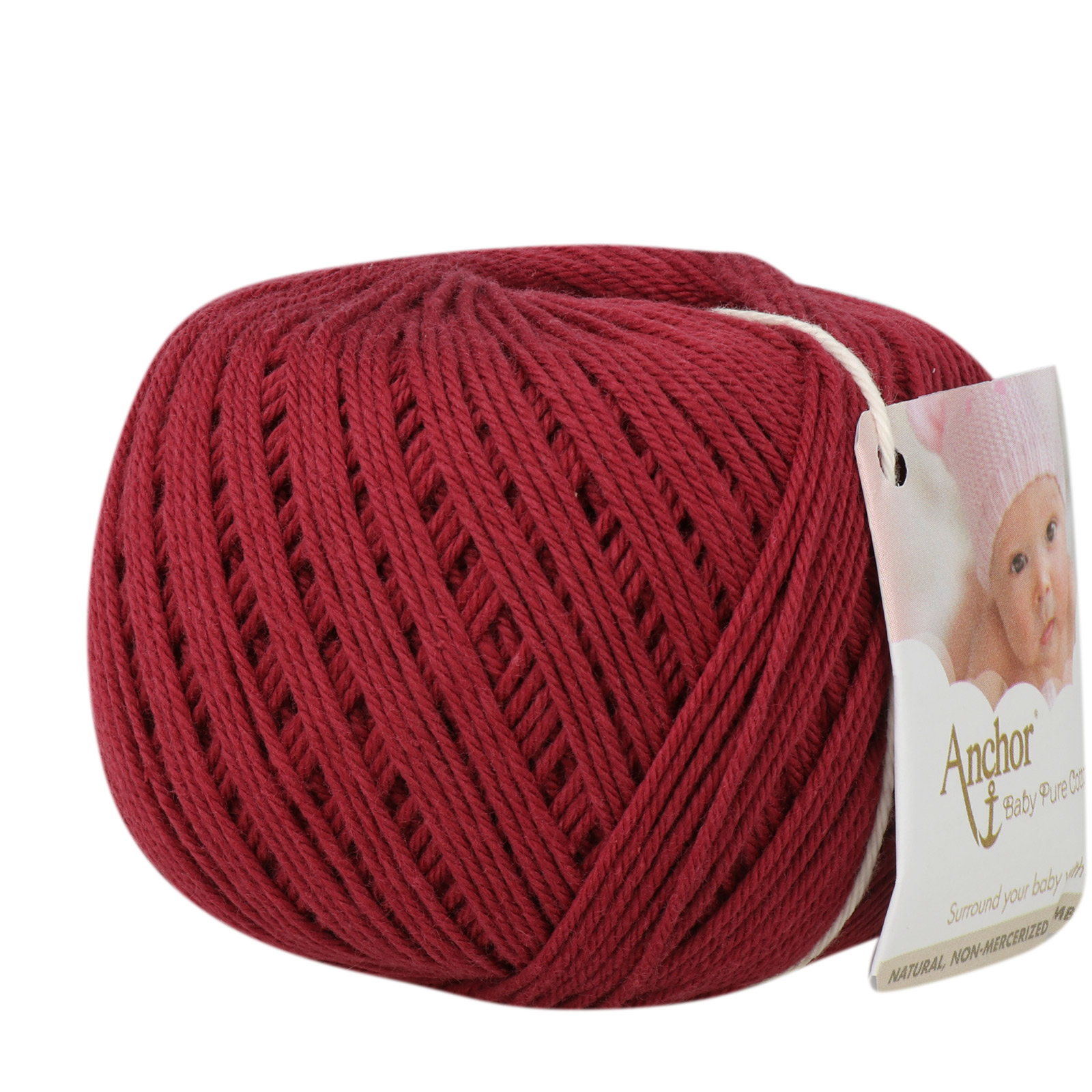 anchor baby pure cotton - cherry (00425) - 50gr (165mt) | 1pc