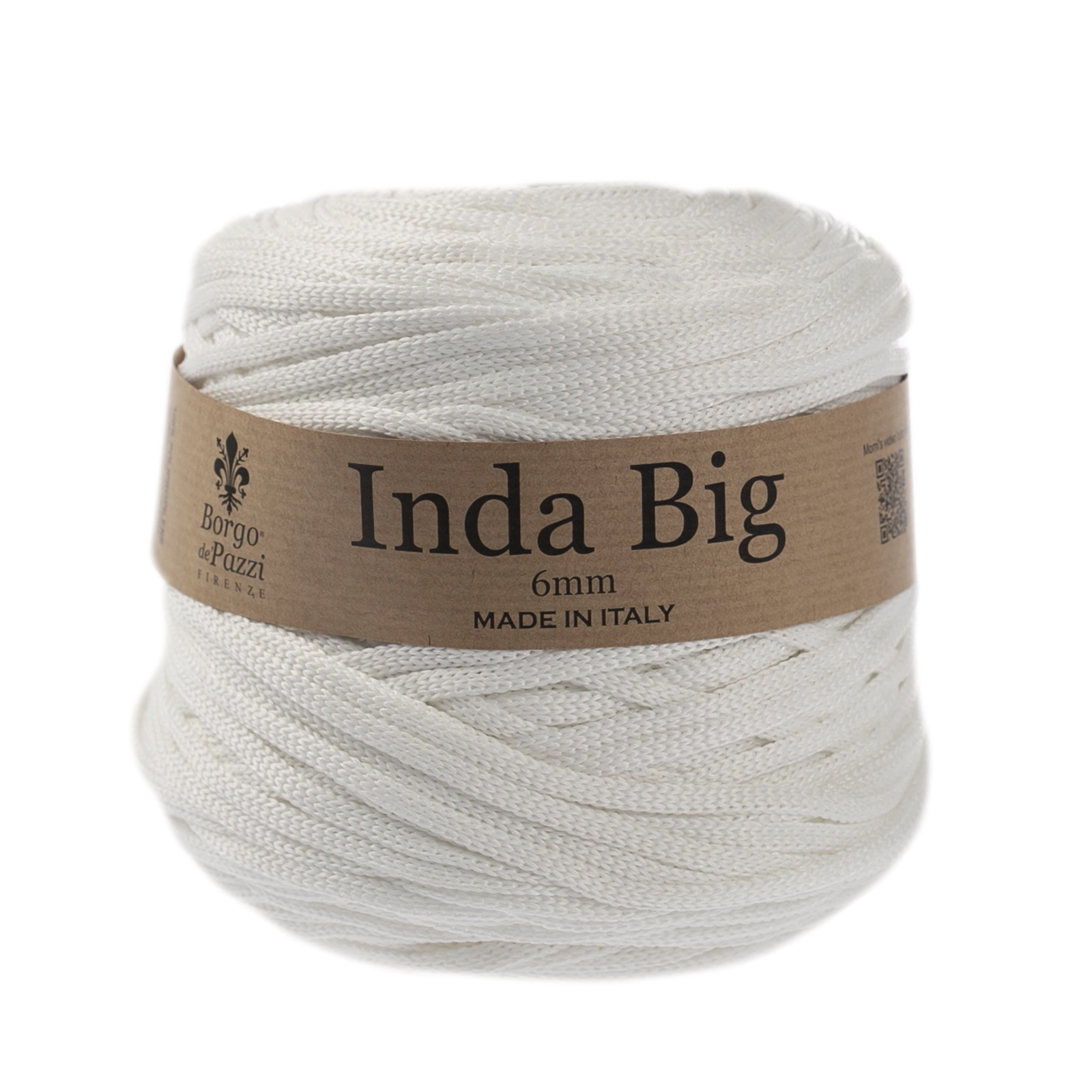 borgo de' pazzi inda big - bianco (4) - 500gr (165mt) | 1pc