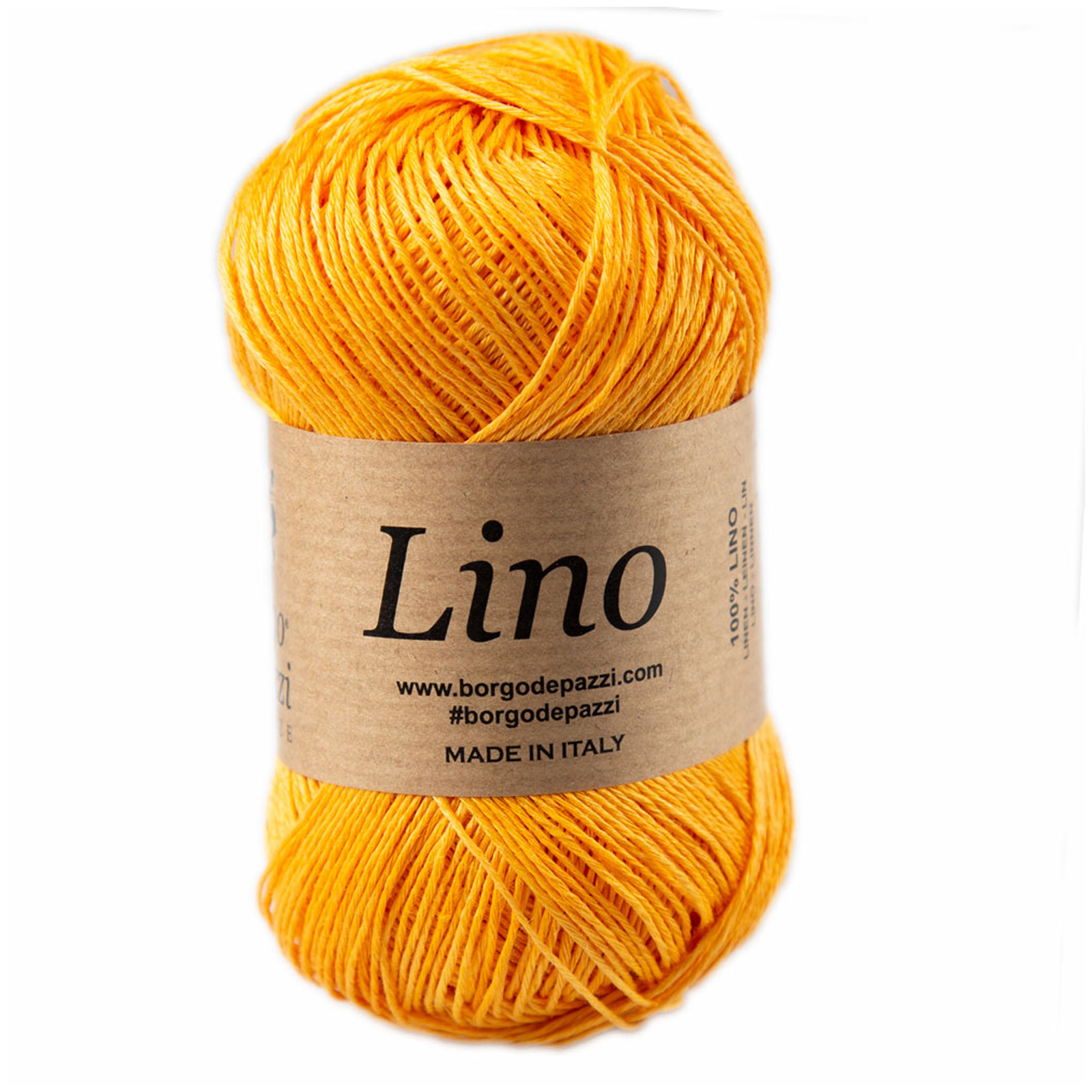 borgo de' pazzi lino - arancio (84) - 50gr (165mt) | 1pc