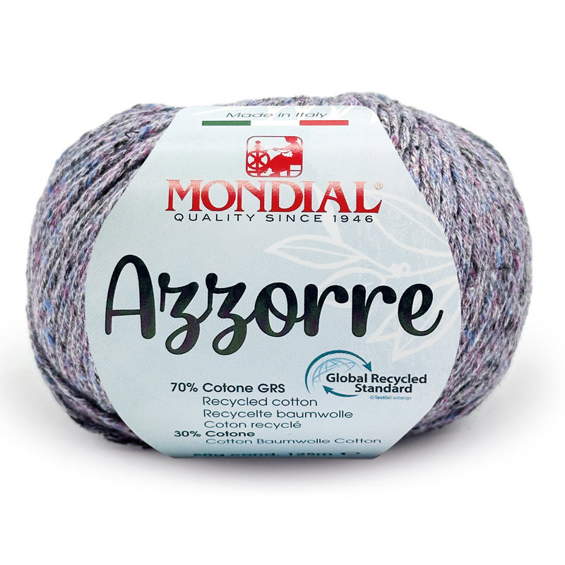 azzorre mondial - blue/purplish (803) - 50gr (125mt) | 1pc