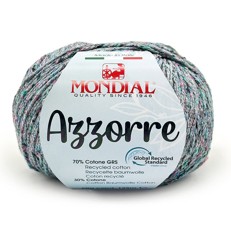 azzorre mondial - blau/fuchsia/smaragd (806) - 50gr (125mt) | 1st