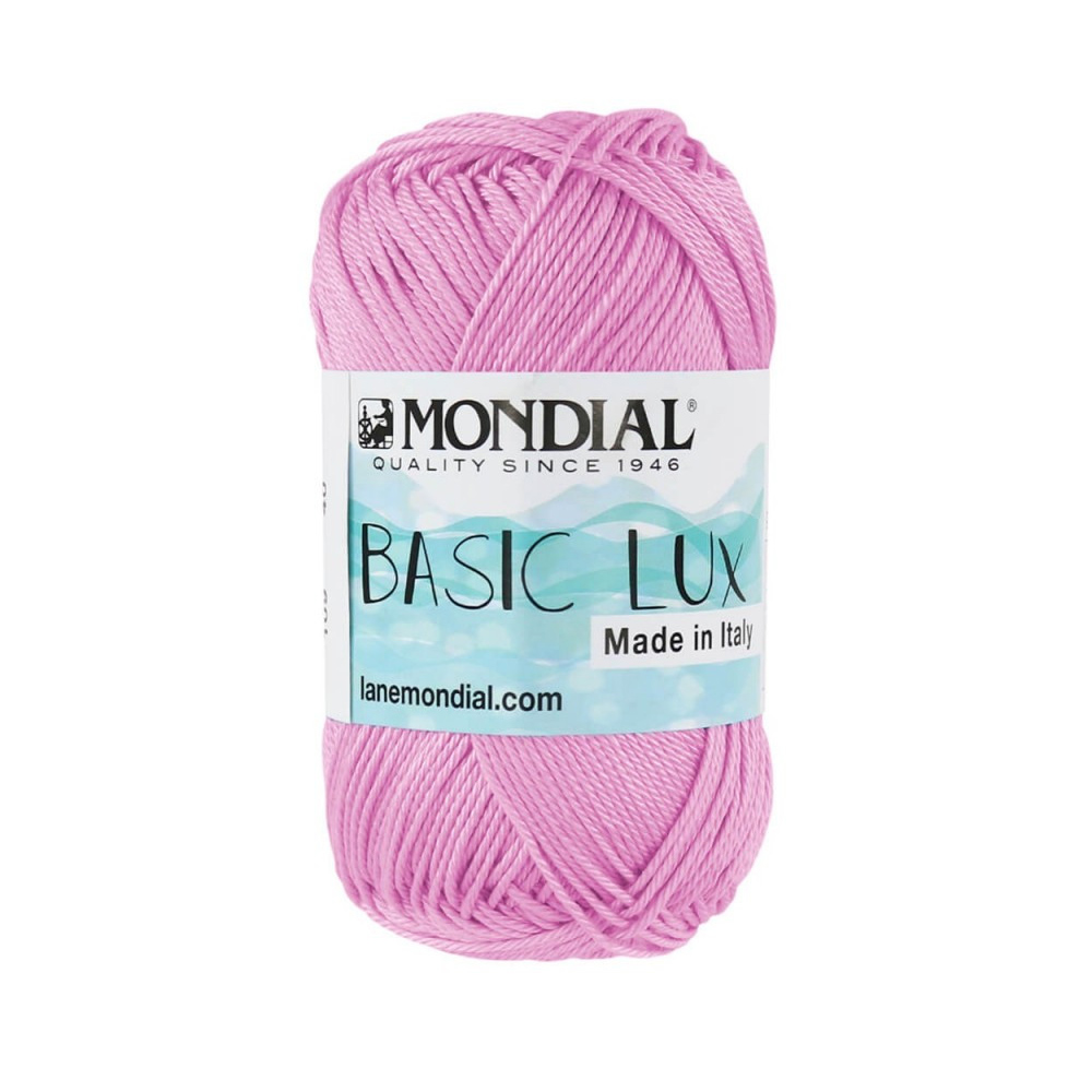basic lux mondial - rose quartz (142) - 50gr (120mt) | 1pc
