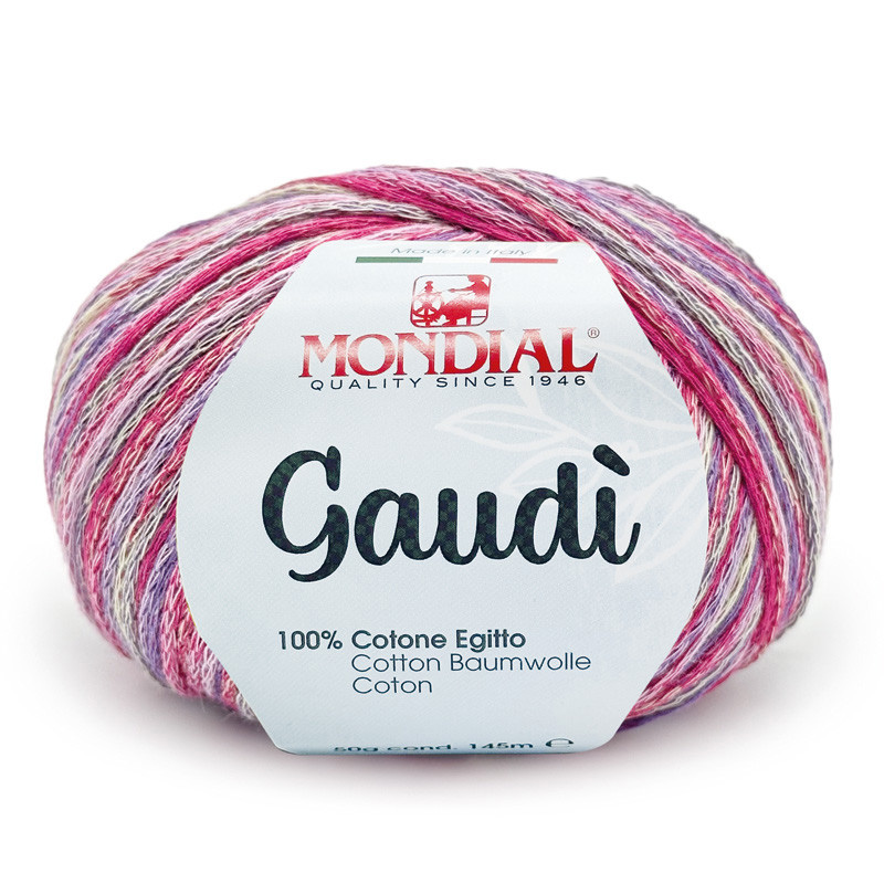 gaudì mondial - orchid/wine/acid/purple (655) - 50gr (145mt) | 1pc