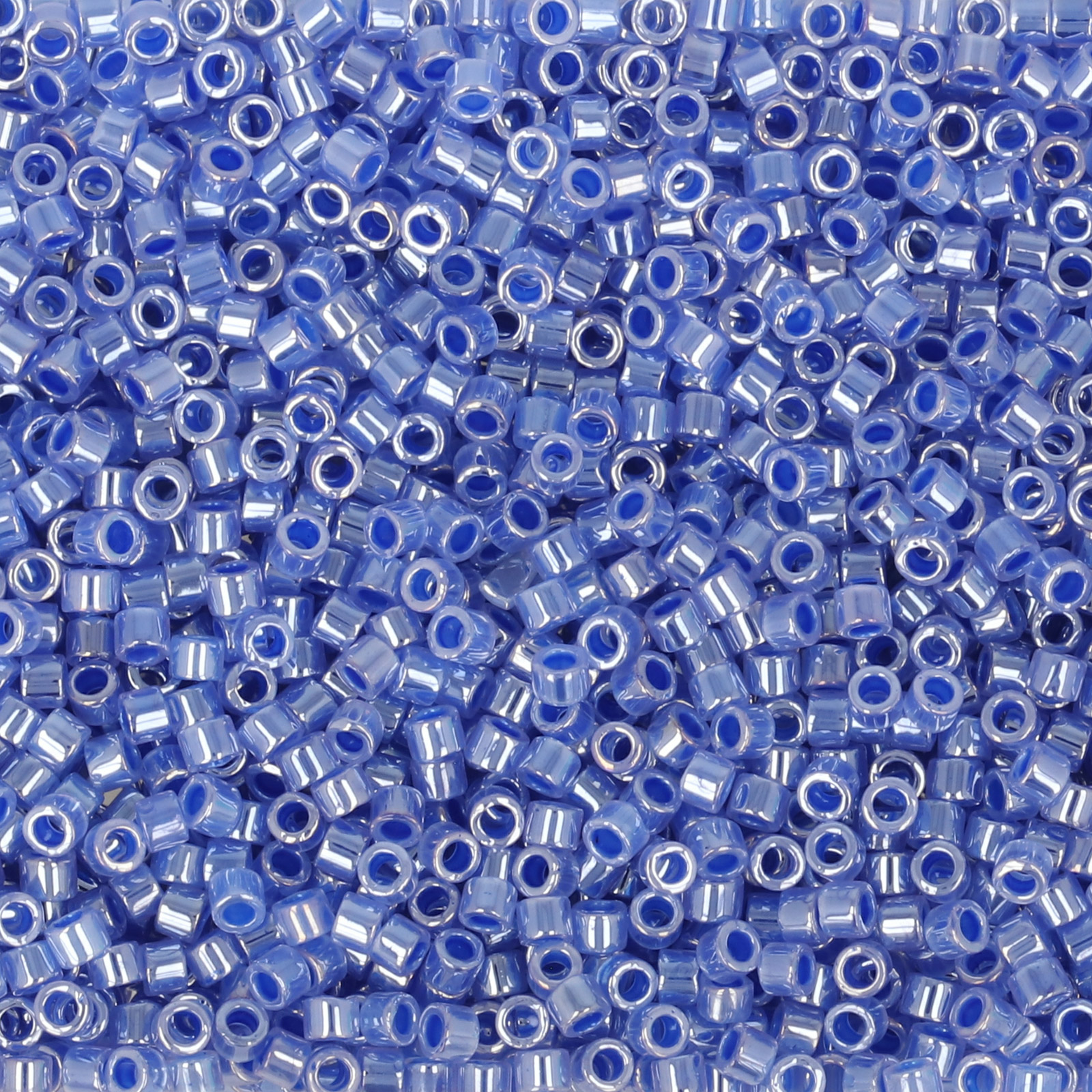 miyuki delica 11/0 - crystal lined blue luster | 8gr