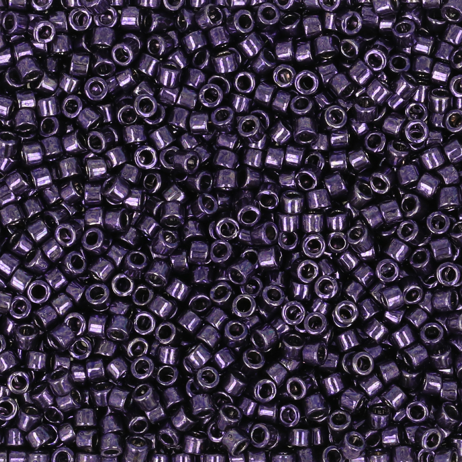 miyuki delica 11/0 - galvanized dark purple | 8gr