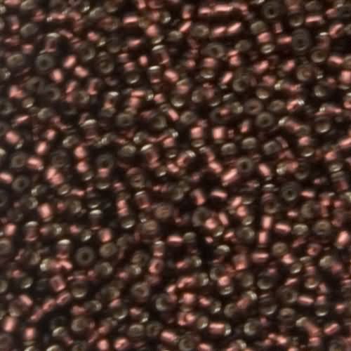 rocaille toho seed beads 15/0 - silver-lined amethyst (26c) | 10gr