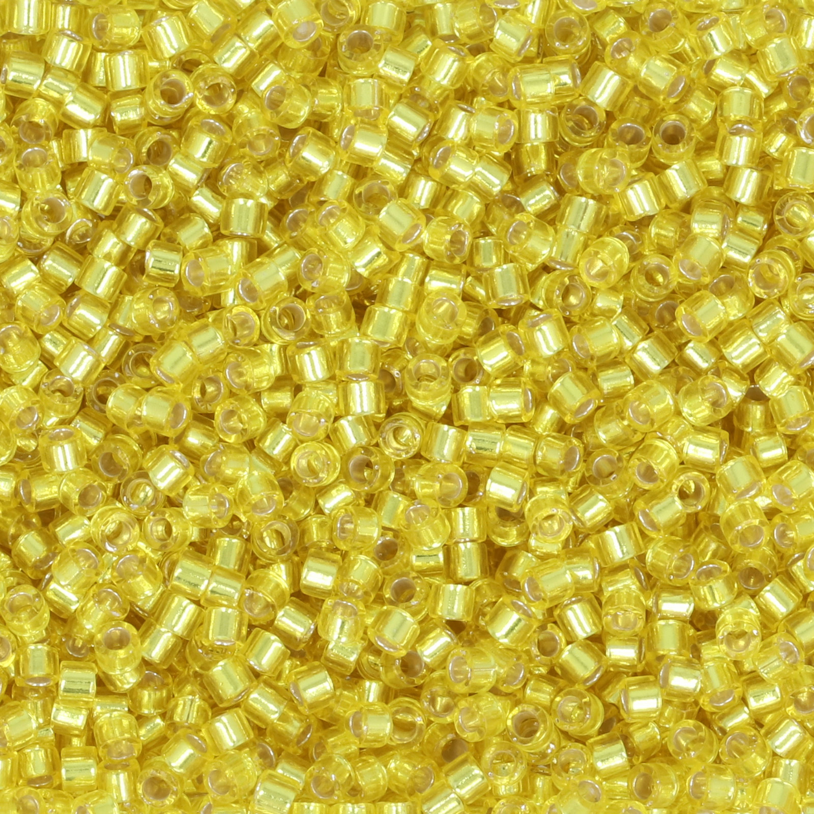 miyuki delica 11/0 - silver-lined yellow | 8gr