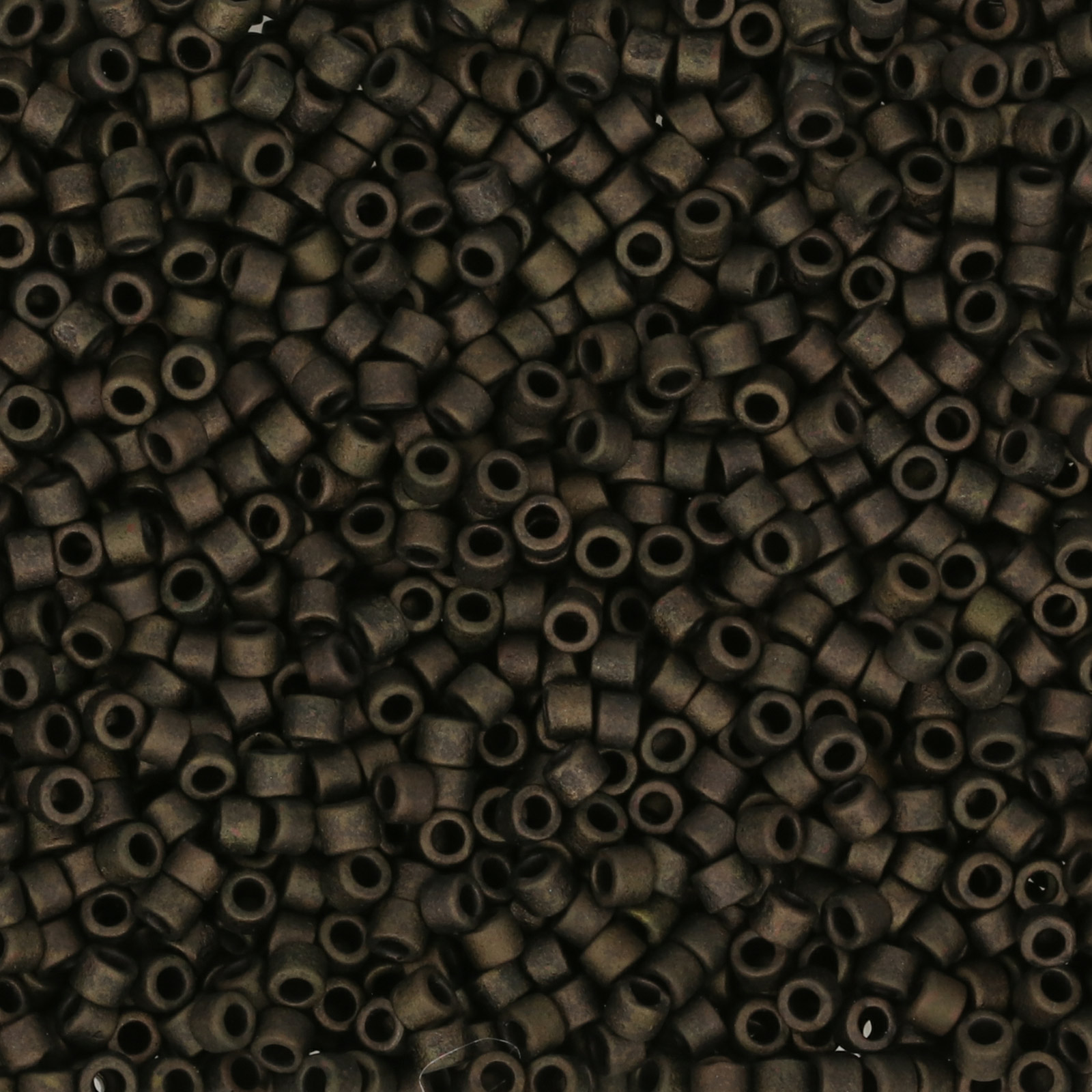 miyuki delica 11/0 - metalllic matte dark olive | 8gr