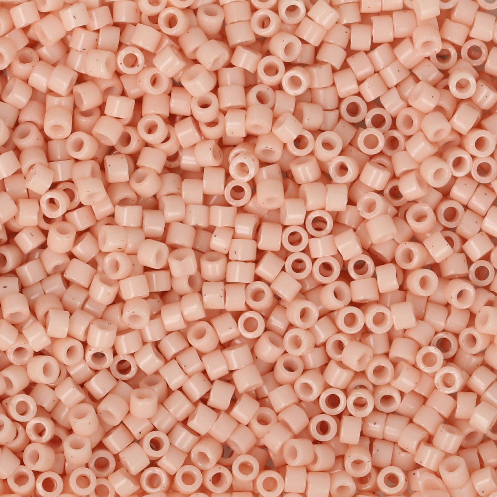 miyuki delica 11/0 - opaque light peachy coral | 8gr