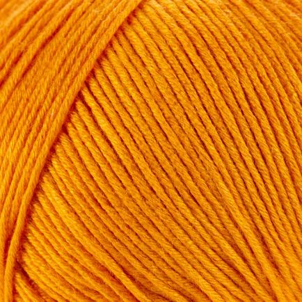 laines du nord baby soft - orange (405) - 50gr (135mt) | 1st