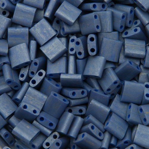 miyuki tila beads - matte opaque cobalt 5mm | 5gr
