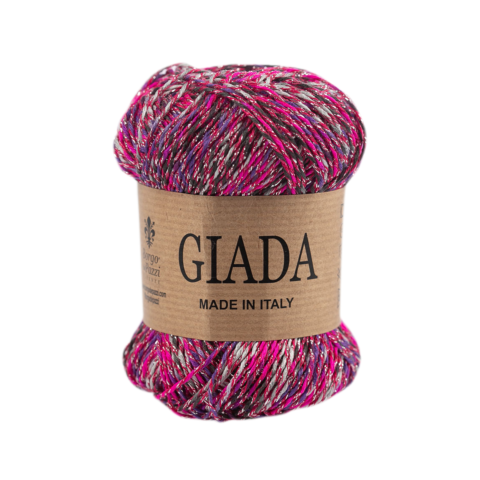 borgo de'pazzi giada - fuchsia (517) - 50gr (150 mt) | 1pc