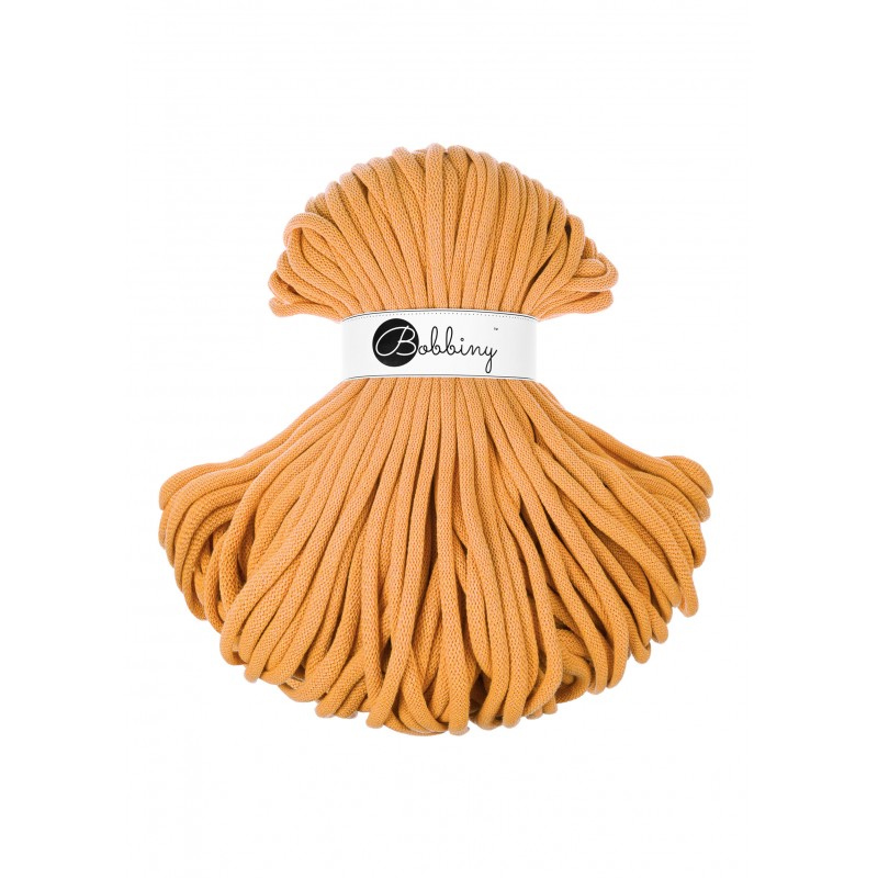 bobbiny jumbo braided cord - orange 9mm - 100mt | 1pc