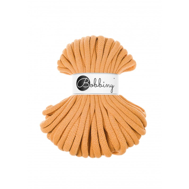 bobbiny jumbo braided cord - orange 9mm - 30mt | 1pc