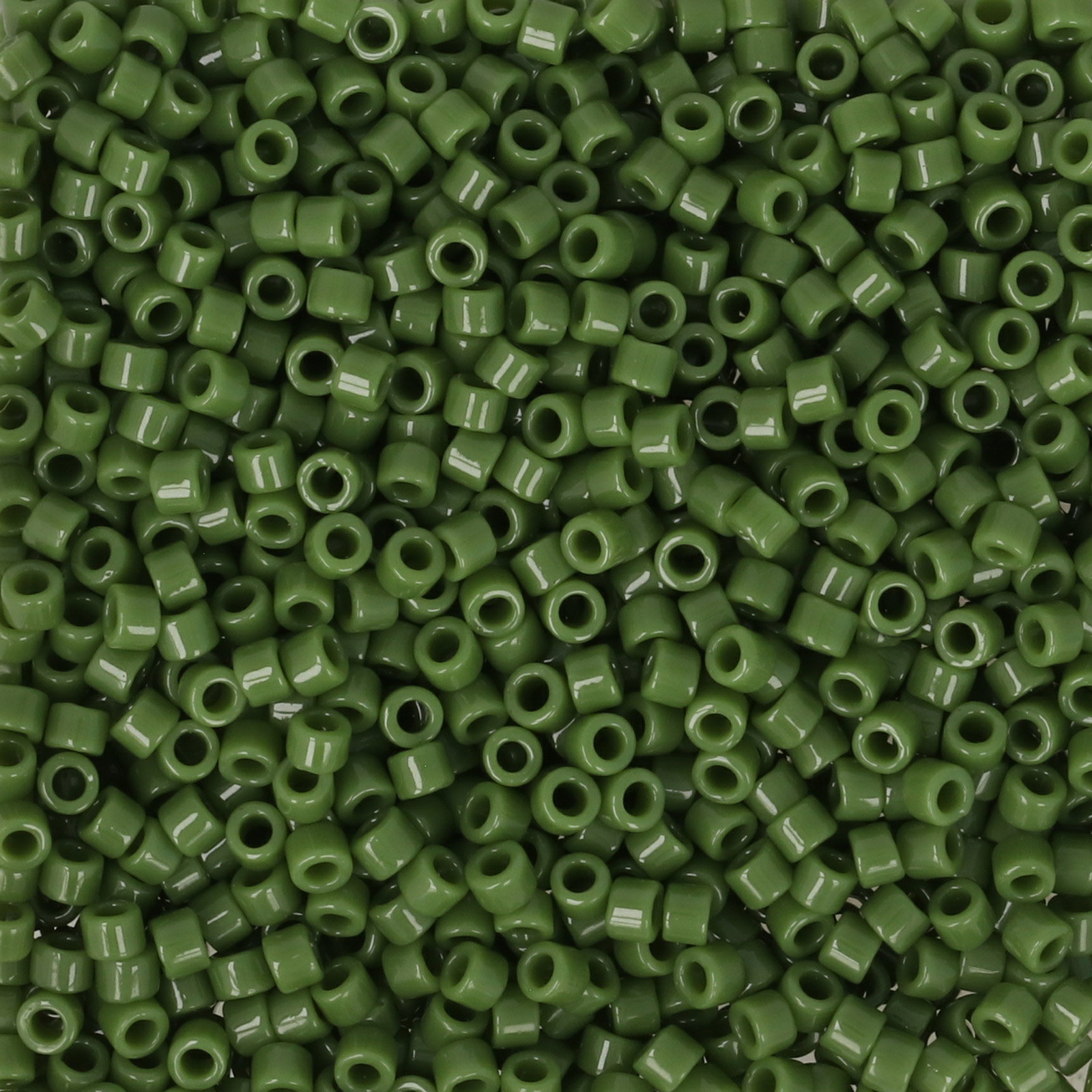 miyuki delica 11/0 - opaque avocado green | 8gr