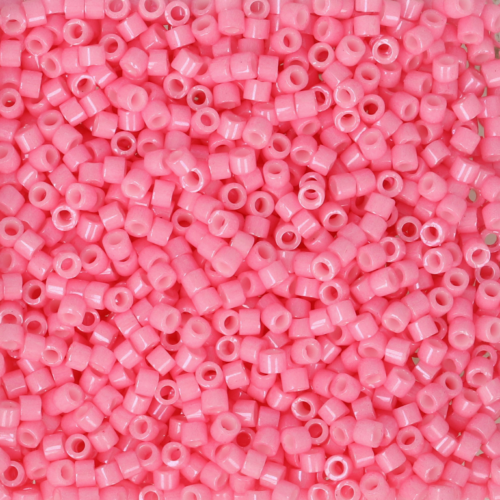 miyuki delica 11/0 - dyed opaque rose | 8gr