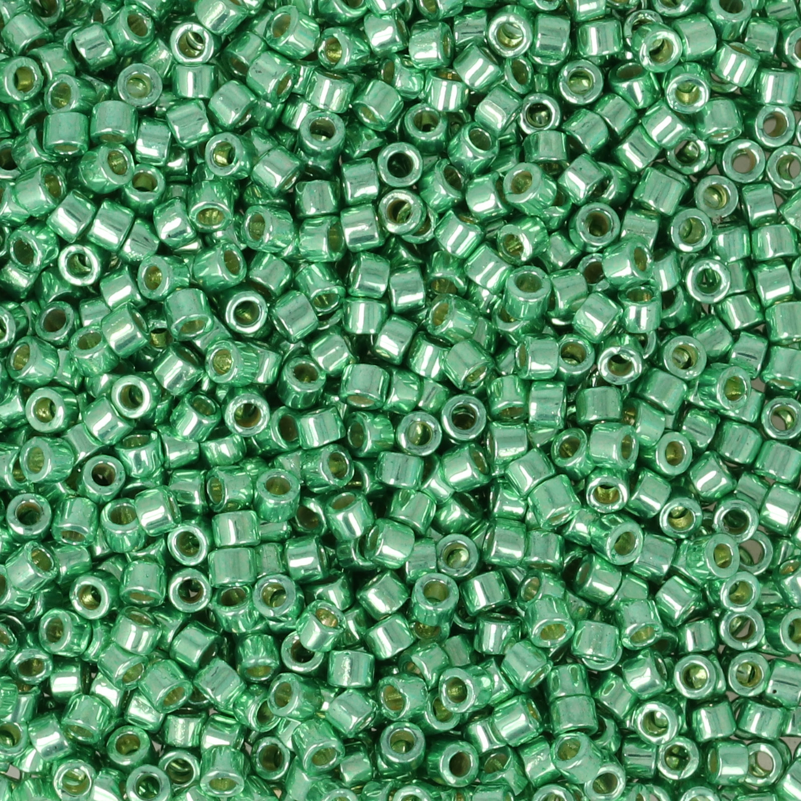 miyuki delica 11/0 - duracoat galvanized dark mint green | 8gr