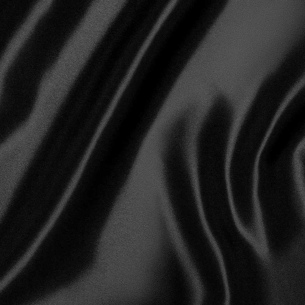 satin lining for bags - black - 1,5x1mt | 1pc