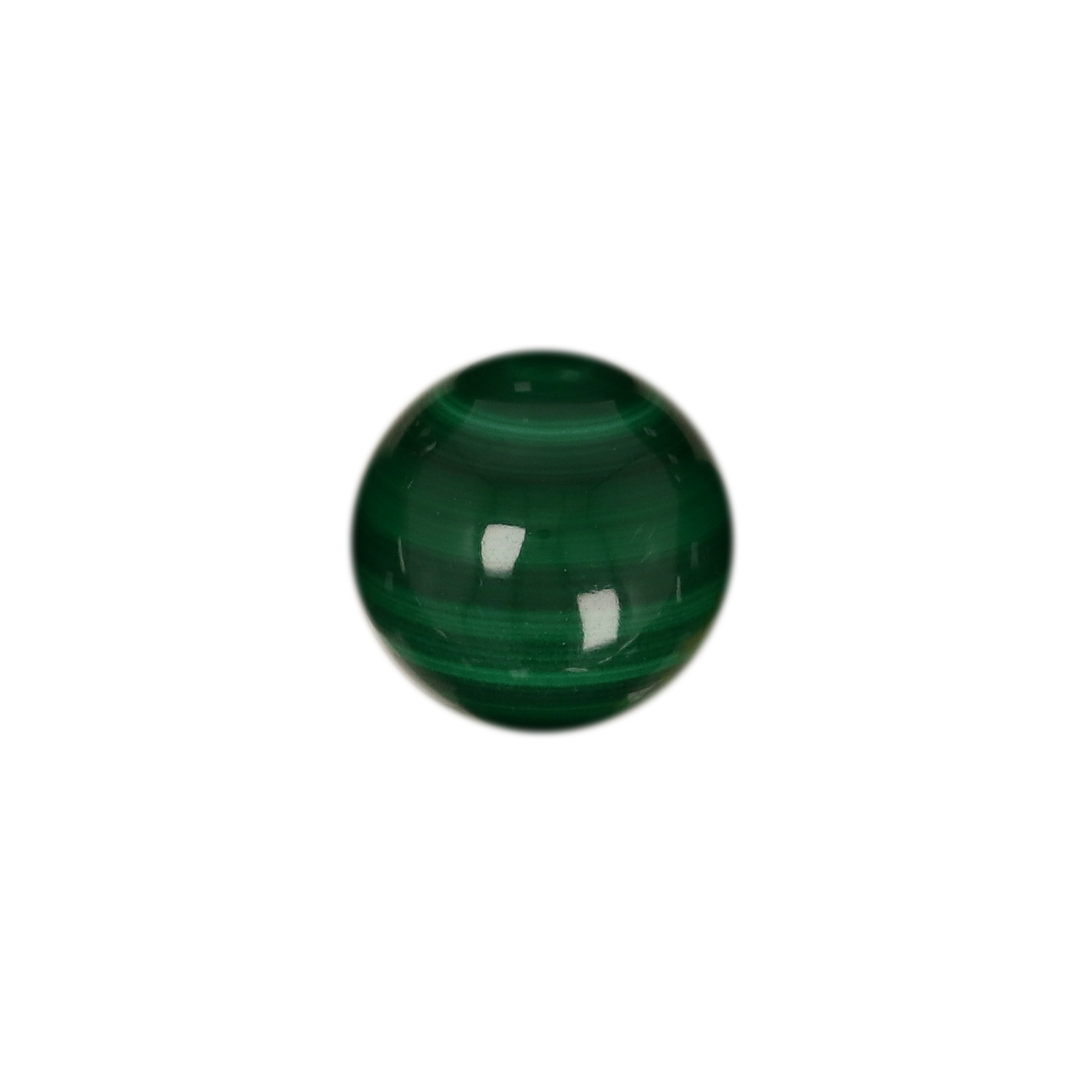 cabochon malachit glatt runde 10mm | 2st
