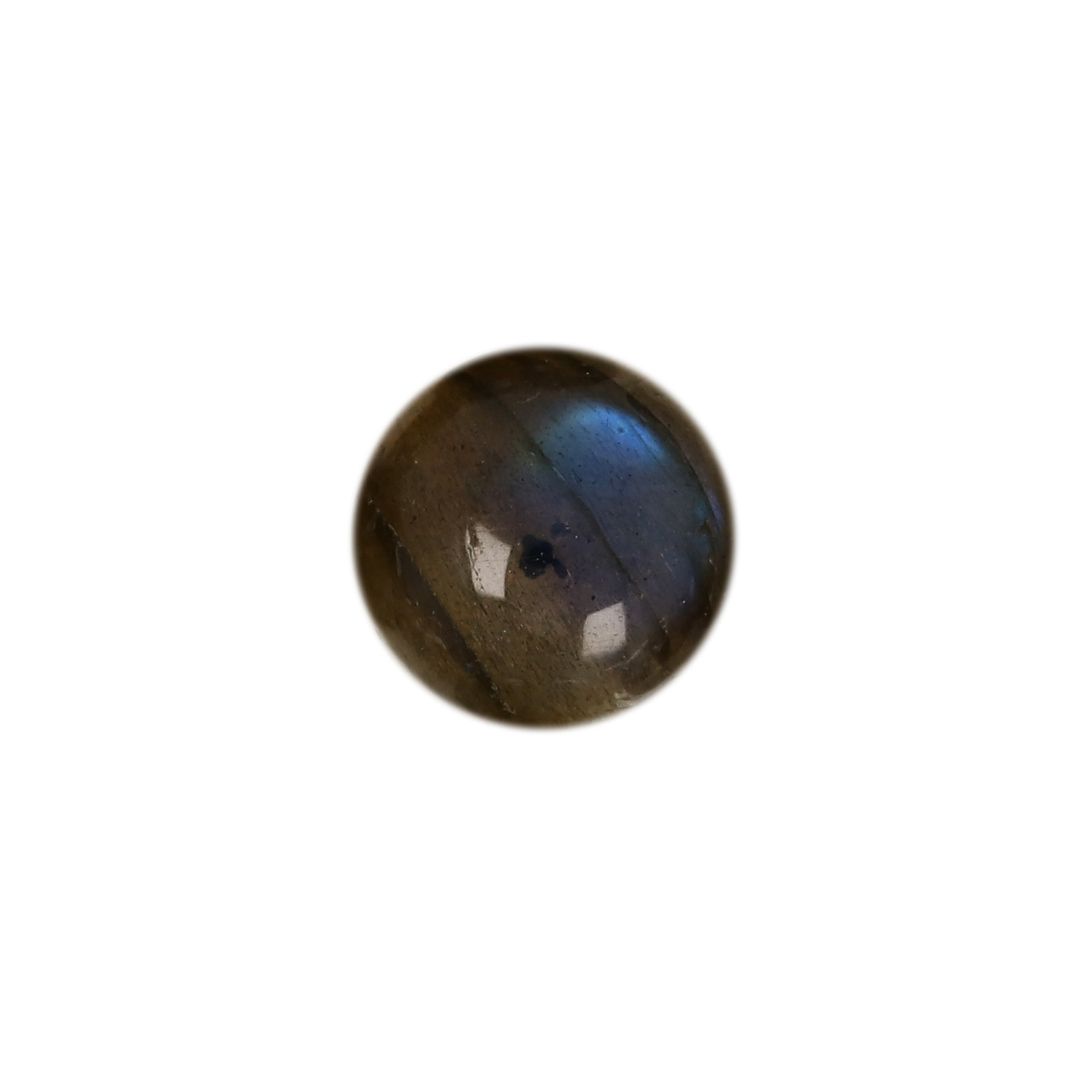 labradorite cabochon smooth round 10mm | 2pc