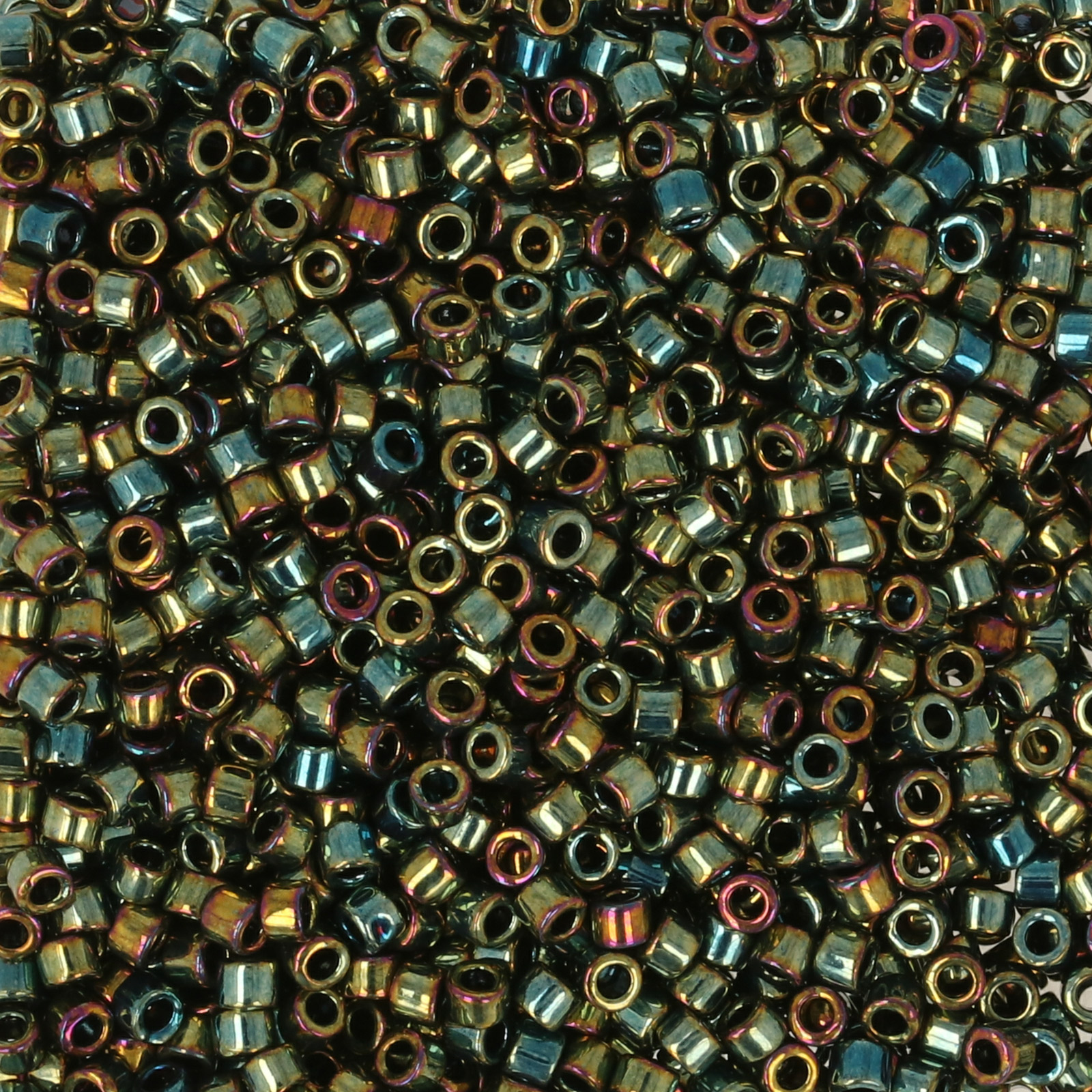 miyuki delica 11/0 - metallic iris green/bronze | 8gr