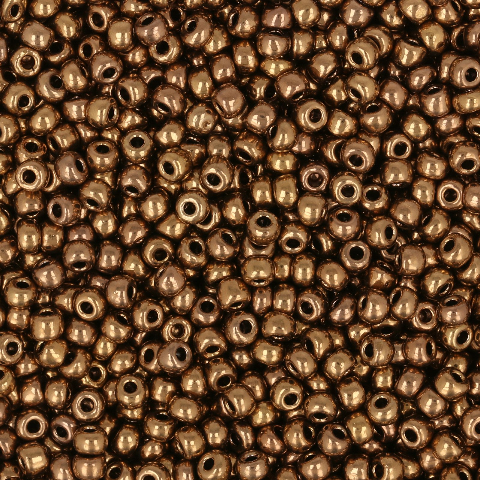 semini by hobbyperline rocailles 8/0 - metallic bronze | 30gr