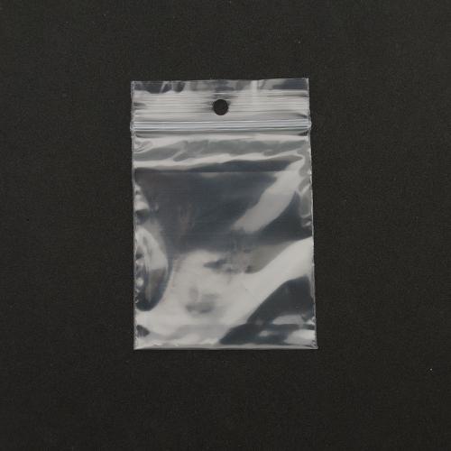 transparent reclosable polybag 8,5x5cm - packaged 95/100pcs | 1pc