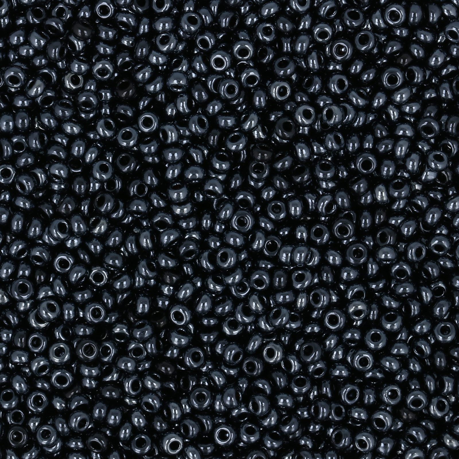 semini by hobbyperline rocailles 11/0 - metallic hematite | 30gr